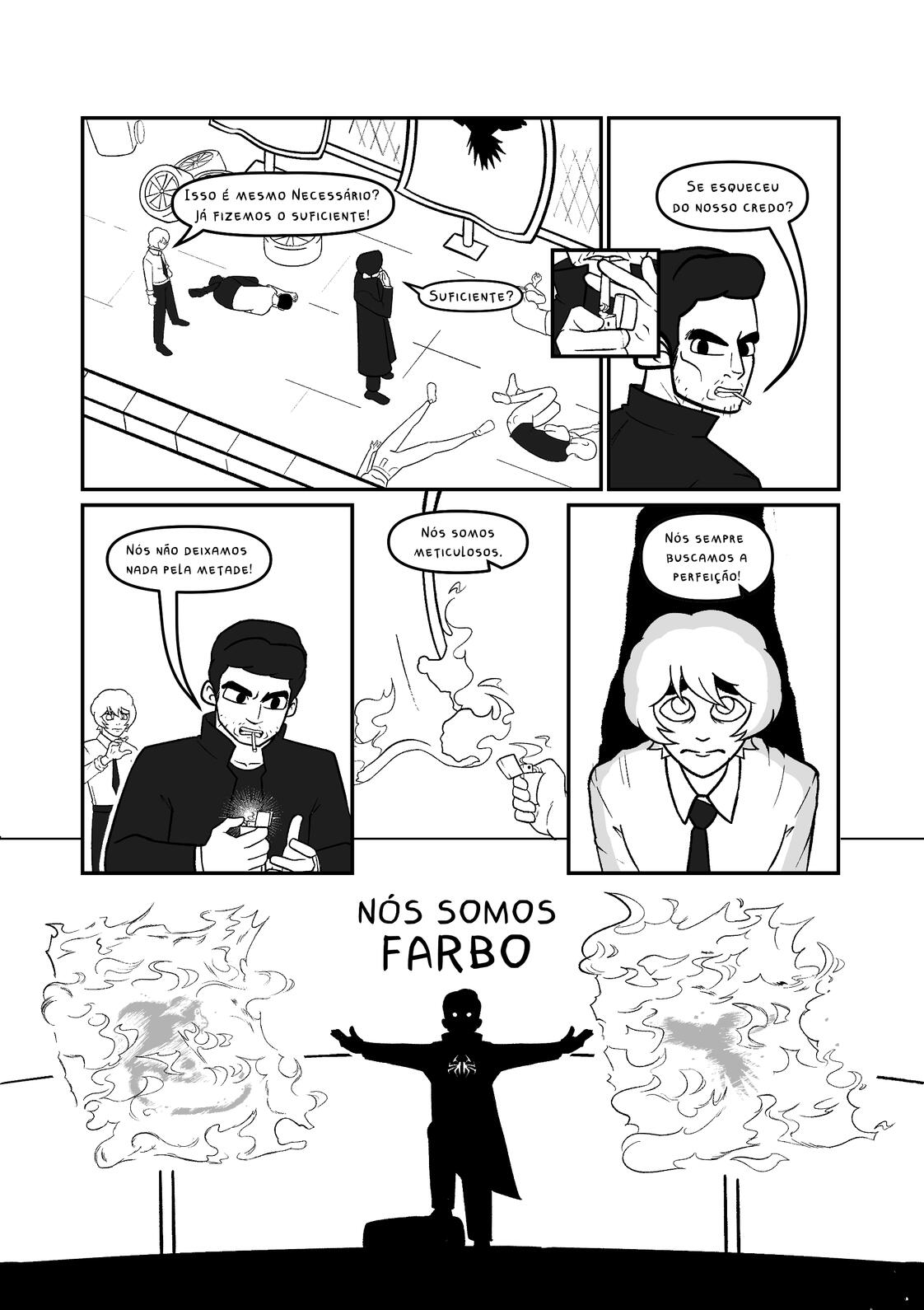 Estudo baseado nos 22 Quadros de Wally Wood